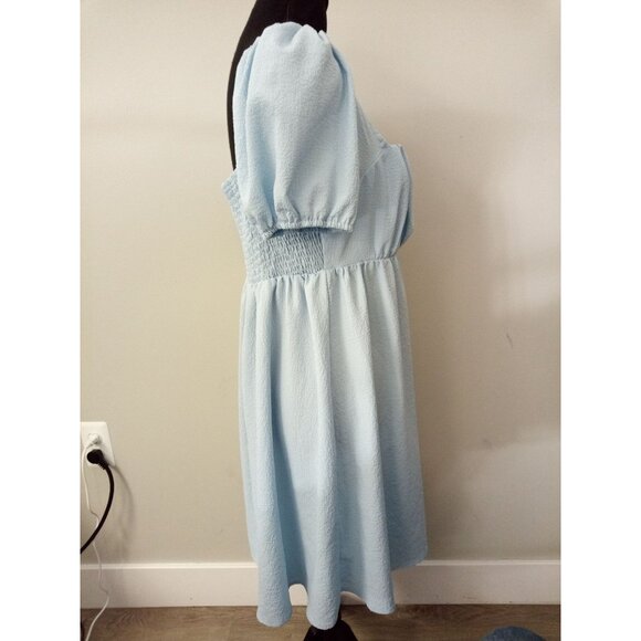 Shein Women's Blue Mini Dress Size Large - Picture 4 of 7